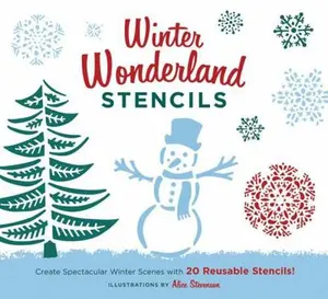 USED-Winter Wonderland Stencils: Create Spectacular Winter Scenes with 20 Reusable Stencils! (Unknown)