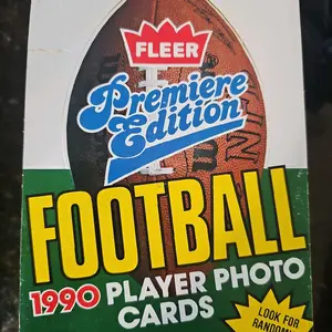 Fleer 1990 Football Premiere Edition Pack