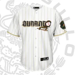 Durango Baseball Jersey, Durango Jersey, Durango Jersey For Men Women Youth and Kids, All - Over Print Baseball Jersey( WHITE)