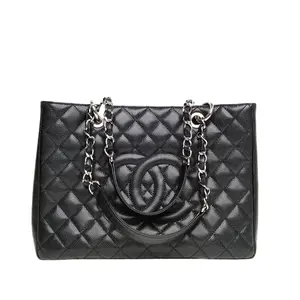 Pre-owned CHANEL 【Alea】CHANEL GST Shopping Bag Small 33cm Black Grained
