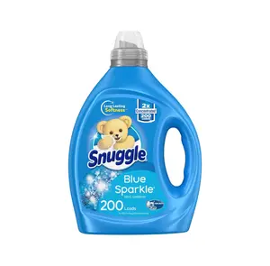 Snuggle Blue Sparkle Liquid Fabric Softener, 2X Concentrated, 200 Loads, 80 Fl Oz