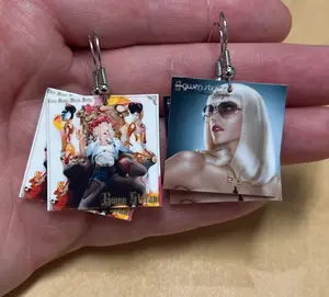 Gwen Stefani No Doubt Earrings - Unique Photo Design Earrings for Music Lovers