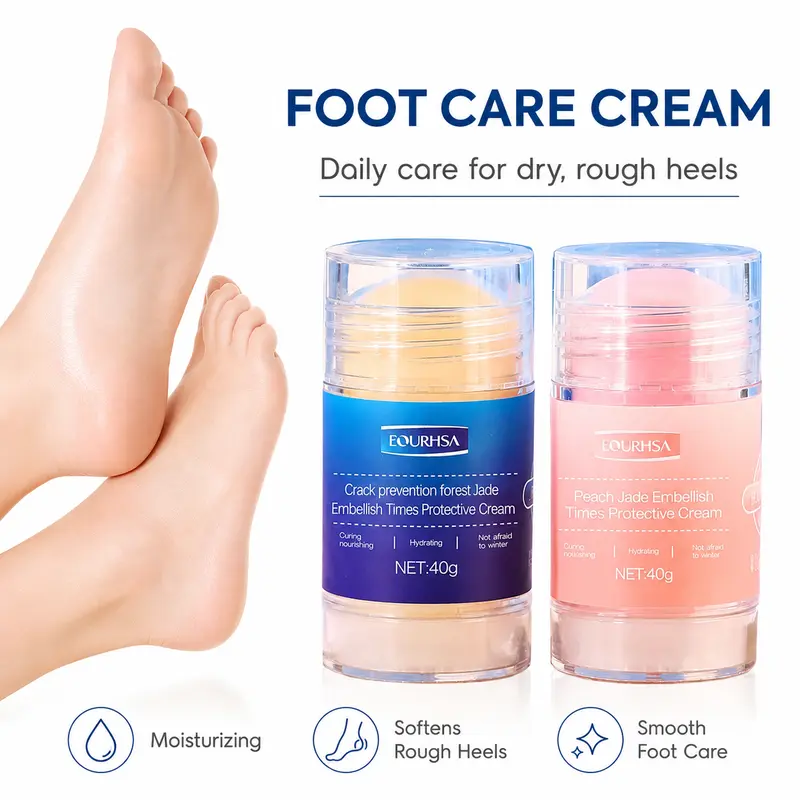 Buy 1 Get 1, Anti-Crack Foot Cream for Adults - Moisturizing, Smoothing, Nourishing & Softening Dry Cracked Feet Heel Treatment, Single Item Contains Neither Harmful Additives, Hydrating Hand Balm Beauty Repair Cream