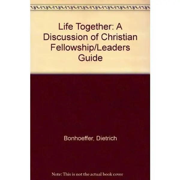 USED Book - Life Together: A Discussion of Christian Fellowship by Dietrich Bonhoeffer (Paperback) - english