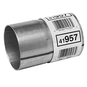Dynomax 2.5 ID x 2.5 OD in. Pipe Connector Aluminized Dynomax 2.5 ID x 2.5 OD in. Pipe Connector Aluminized