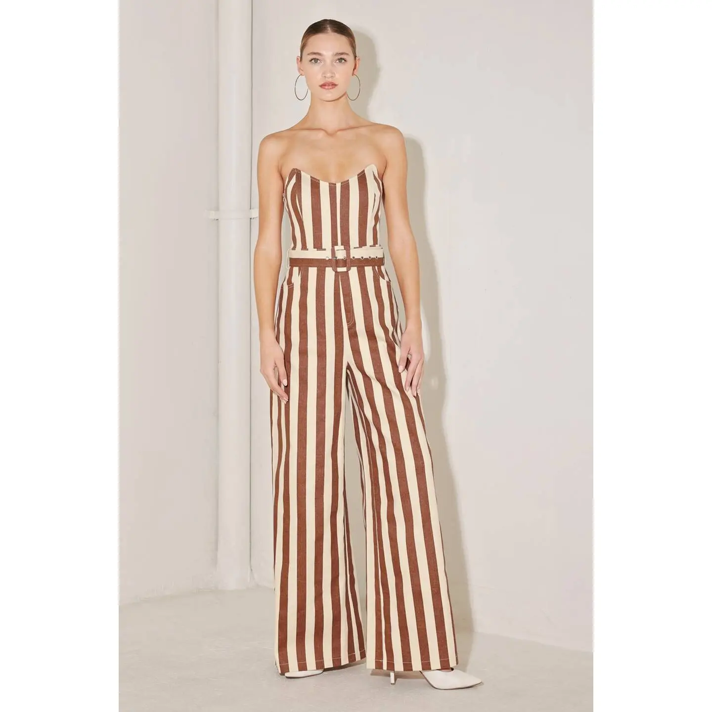 Golden Stripe Jumpsuit