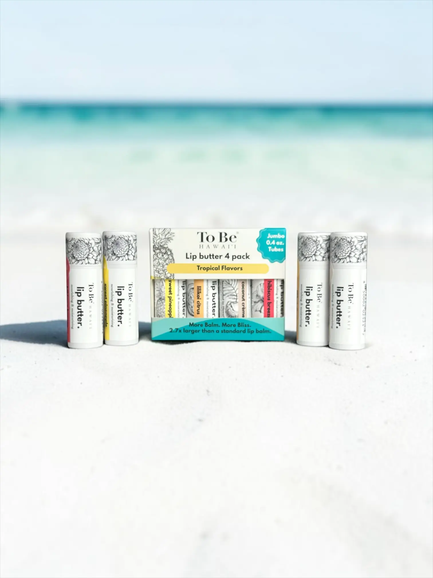 Tropical Flavors Lip Butter Sampler Coconut Balm Tropical Flavors Lip Butter Sampler Coconut Balm