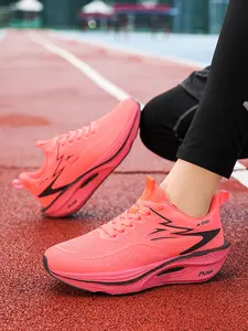 Men's & Women's Cushioning Running Shoes, Athletic Running Shoes, Wear-Resistant Anti-Slip Outsole, Breathable Mesh, Physical Test & Training Running Shoes