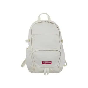 691671 Supreme Denim Backpack White
