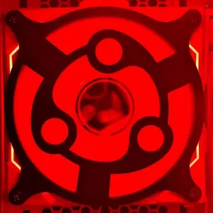 Sharingan Fan Cover – Eternal Mangekyo (Madara) – 120mm