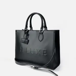 H Luxe Elegant Designer Handbag – Premium Fashion Tote Black