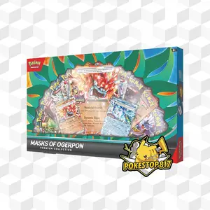 Masks of Ogerpon Premium Collection Box (ENG): Pokémon Trading Card Games