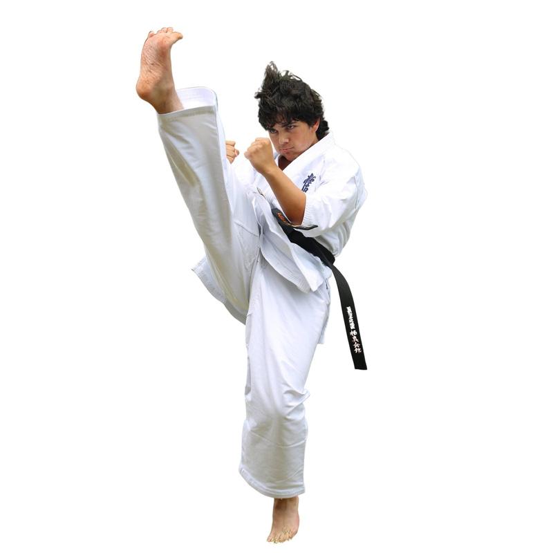 12-OZ BLEACHED KYOKUSHIN UNIFORM STRETCH COTTON