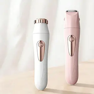 Women's Multifunctional Hair Removal Kit, USB Rechargeable Trimmer & Epilator Set, Gentle Gliding Technology, Ideal Gift for Women