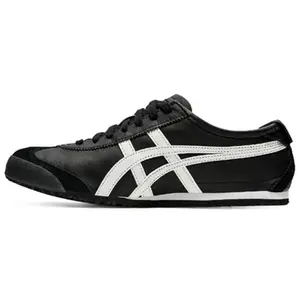 Onitsuka Tiger Mexico 66 Classic Low-Top Sneakers for Men and Women in White and Black Trending Shoes, House White Official Shoes to Get / Maison Mihara Verifiable, with credentials and supporting global authentication