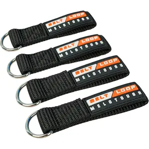 Suspenders Loop Attachment Heavy Duty Belt Loops Attachment fits 2.25-2.5 inch Belt Connectors, 4 Pack
