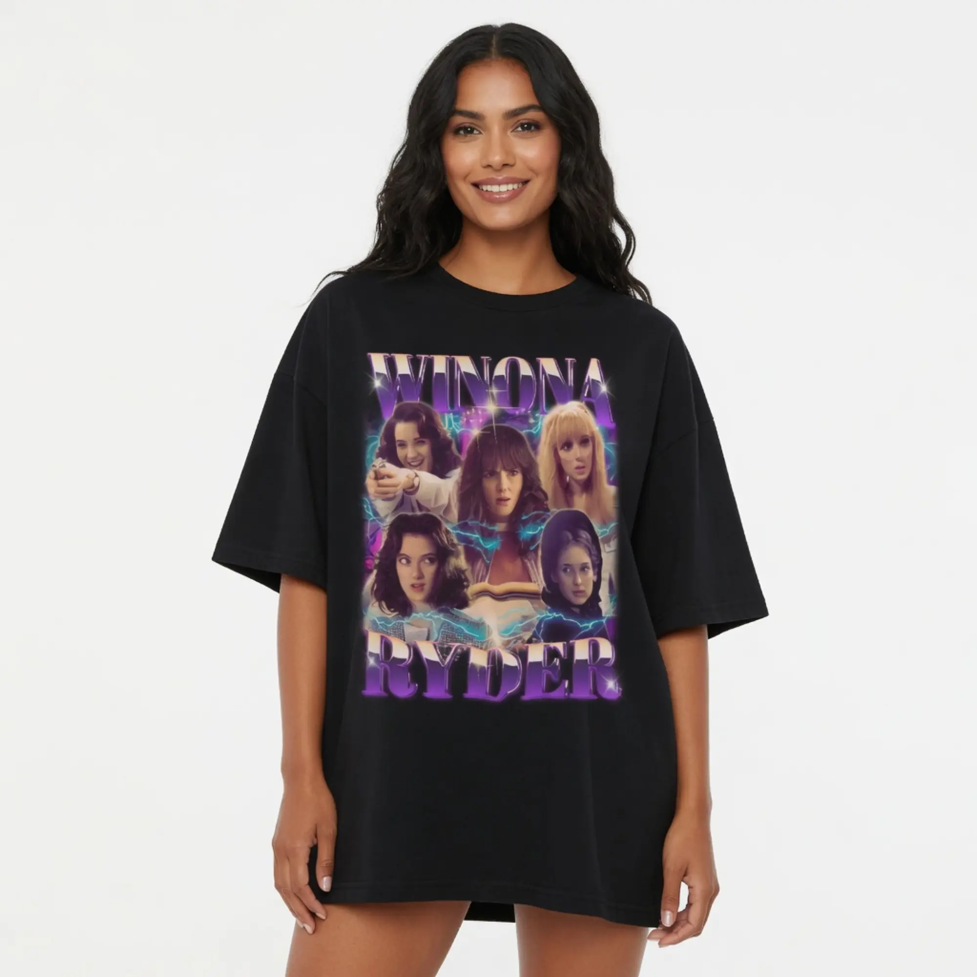 Winona Ryder Vintage Shirt, Retro 90s Actress Graphic Tee