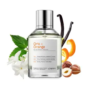 LoveryGifts Oris & Orange Blossom Perfume - 3.38fl oz Long Lasting Parfum - Made in USA