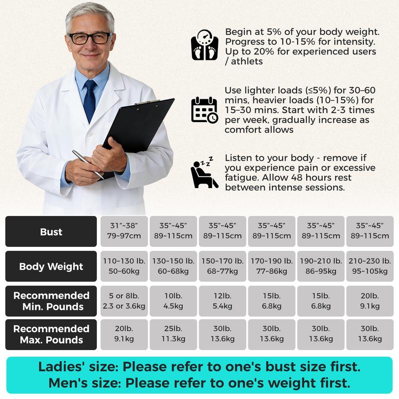 【JumpstartSale】BAGAIL Weighted Vest, 5lbs/8lbs/10lbs/12lbs/15lbs/20lbs/25lbs/30lbs Weight Vest with Detachable Phone Pouch, Rucking Vest for Women, Men, Walking, Training, Running