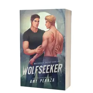 Wolfseeker MM paranormal romance - Signed by the author + character art