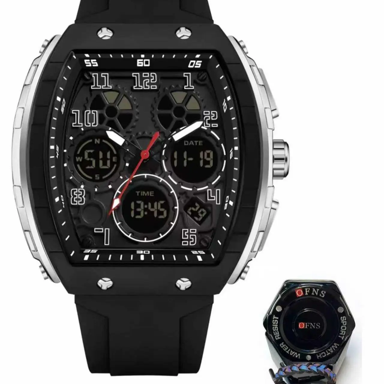 Black Silver（Watch + Bracelet + Box）