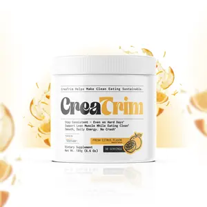 Creatrim | Creatine Powered by GlucoVantage | 4g pf Creatine Monohydrate per Serving | GlucoVantage 200mg | Caffeine Anhydrous 100mg | L--Theanine 100mg | Gym Essentials