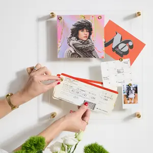 Acrylic Memo Board + Magnet Wall Frame