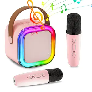 Portable Wireless Karaoke Machine for Adults and Kids, Rechargeable Battery, Handheld Speaker with Mic, Perfect for Parties and Gifts