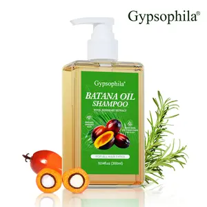 Gypsophila Batana Oil & Rosemary Shampoo - Nourishing & Regenerating - Soft, Volumizing Cleanser for Men & Women Reduce Hair Loss Shampoo(10.14 fl oz / 300 ml) Rosemary Onion