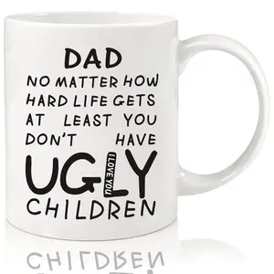 Fathers Day Dad Gifts from Daughter Son Wife 11oz 15oz Funny Coffee Mug