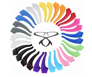 Glasses Ear Grip - 15 pairs Kids and Adults Sport Eyeglass Strap Holder, Eyewear Retainer, Silicone Anti Slip Holder For Glasses, Eyeglass Temple Tip (Multicolored1)