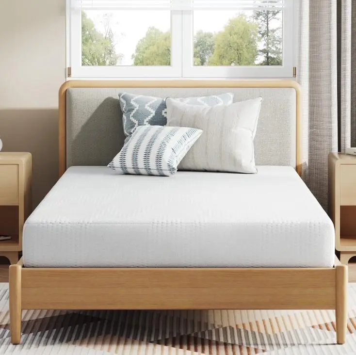 Avenco Victoria 8" Medium Gel Memory Foam Cooling Motion Isolation Mattress