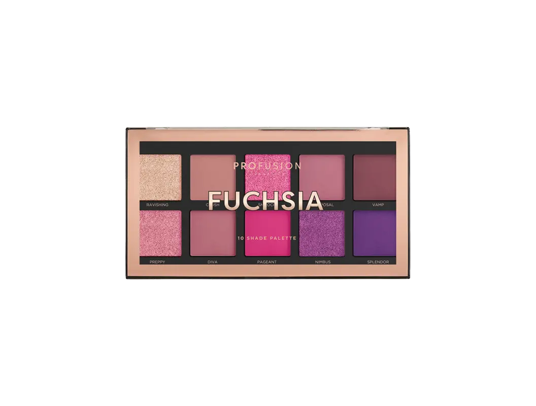 Fuchsia 10 shade palette