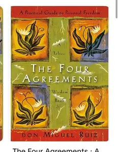 Don Miguel Ruiz The Four Agreements Practical Guide to Personal Freedom Toltec Wisdom True Happiness Book New York Times Bestselling Source Of Suffering