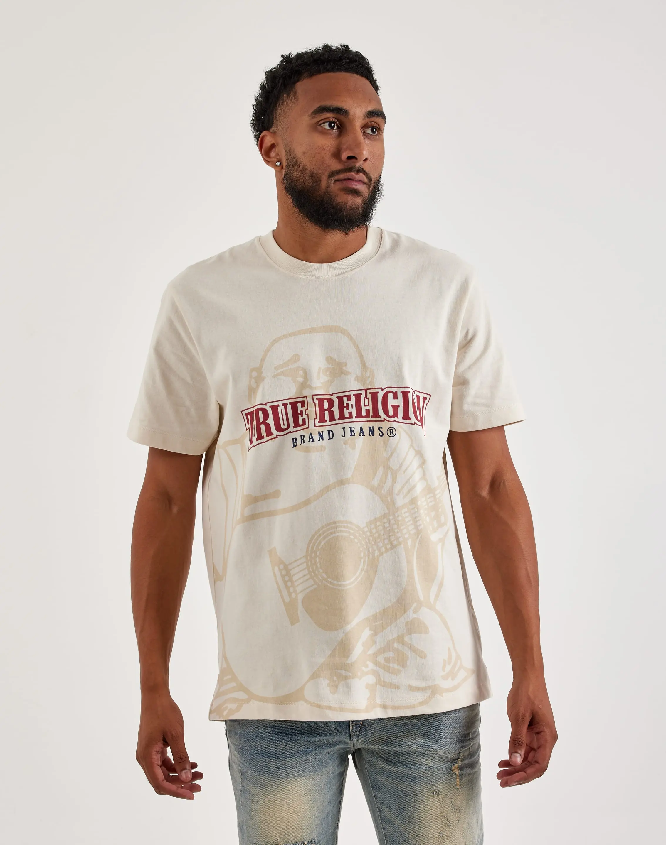 Mens True Religion Buddha Tee