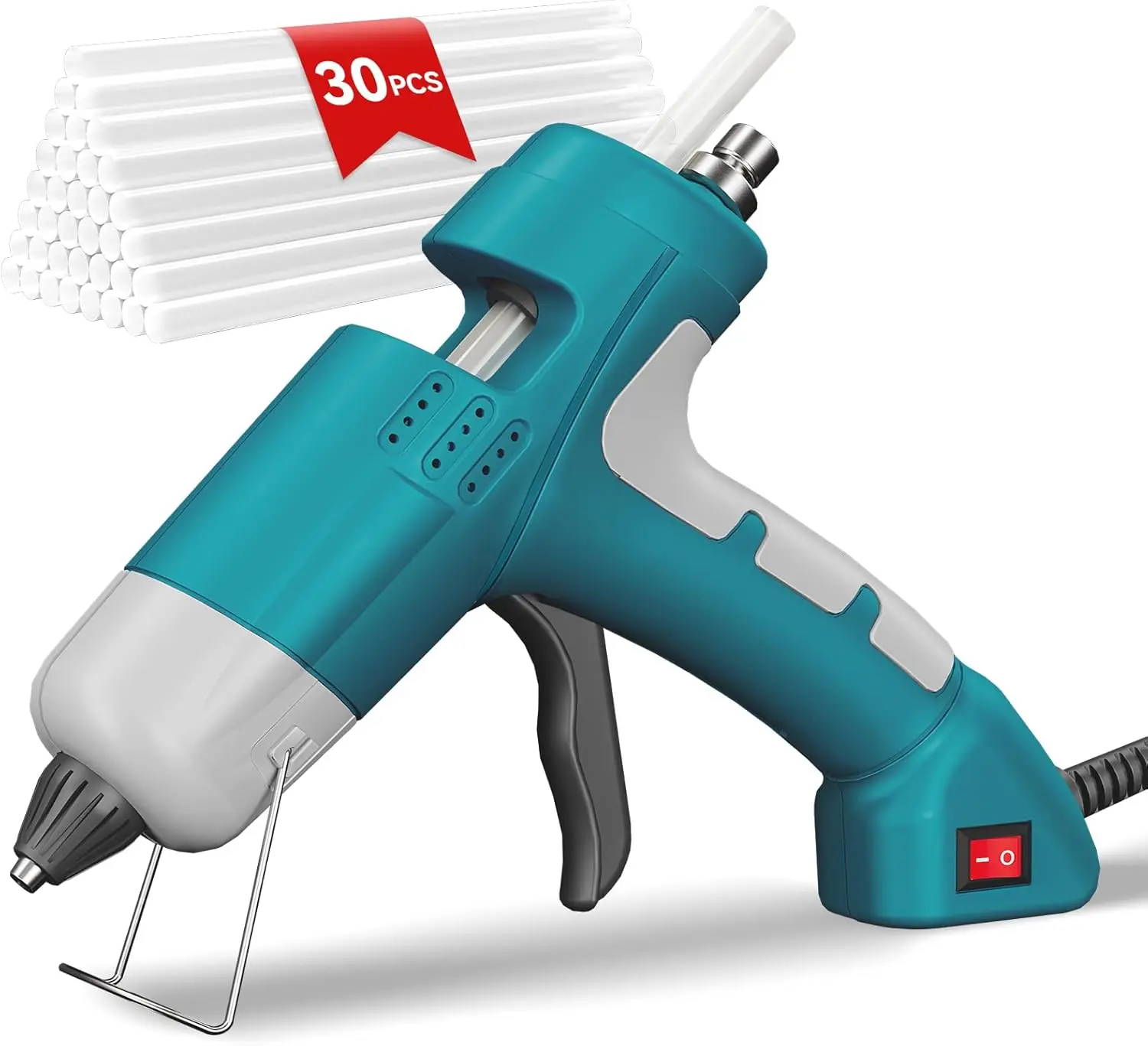 Mini Hot Glue Gun, 20W Hot Glue Gun and Sticks Set with 30PCS Premium Glue Sticks for Home Repairs, School DIY Craft and Creative Projects