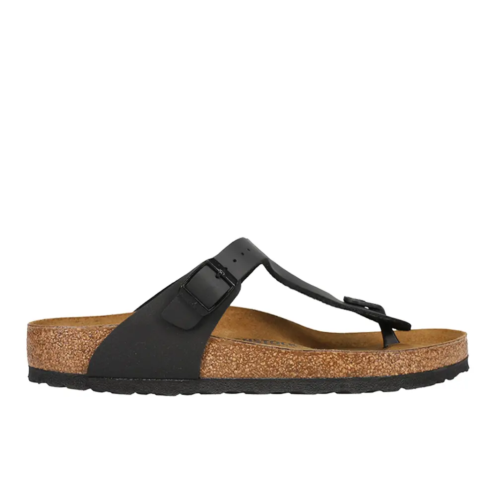BIRKENSTOCK Womens Gizeh Birko-Flor Casual Sandals Casual - Black