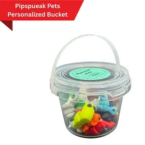 PIpsqueak Pets Bucket | Mini Articulated Animals | Mystery Toy Bucket | Kids Fidget Toy | Small Creatures | 3D Printed | Birthday Gift