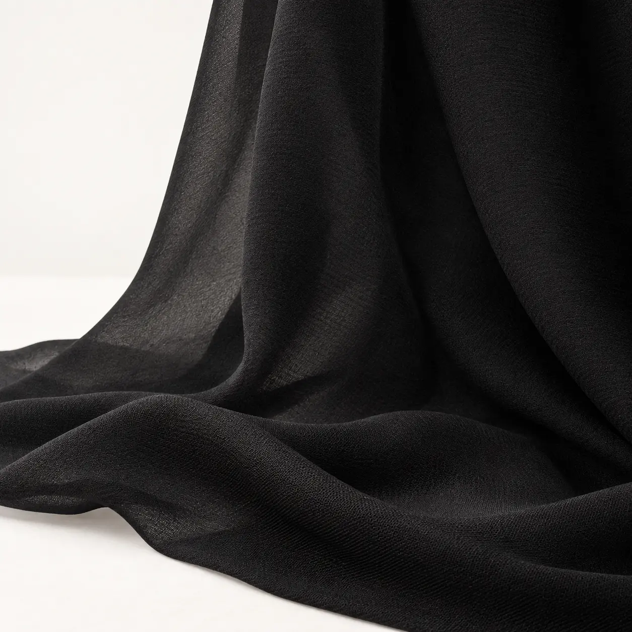 54-Inch Width 100% Lyocell Tencel Georgette Lightweight Sheer Woven Fabric, 3.5 oz/yd² Sustainable Sewing Supply, Machine Washable, Pre-Wash Before Cutting, Ideal for Home Decor, Blouses, Dresses, Drapey Skirts
