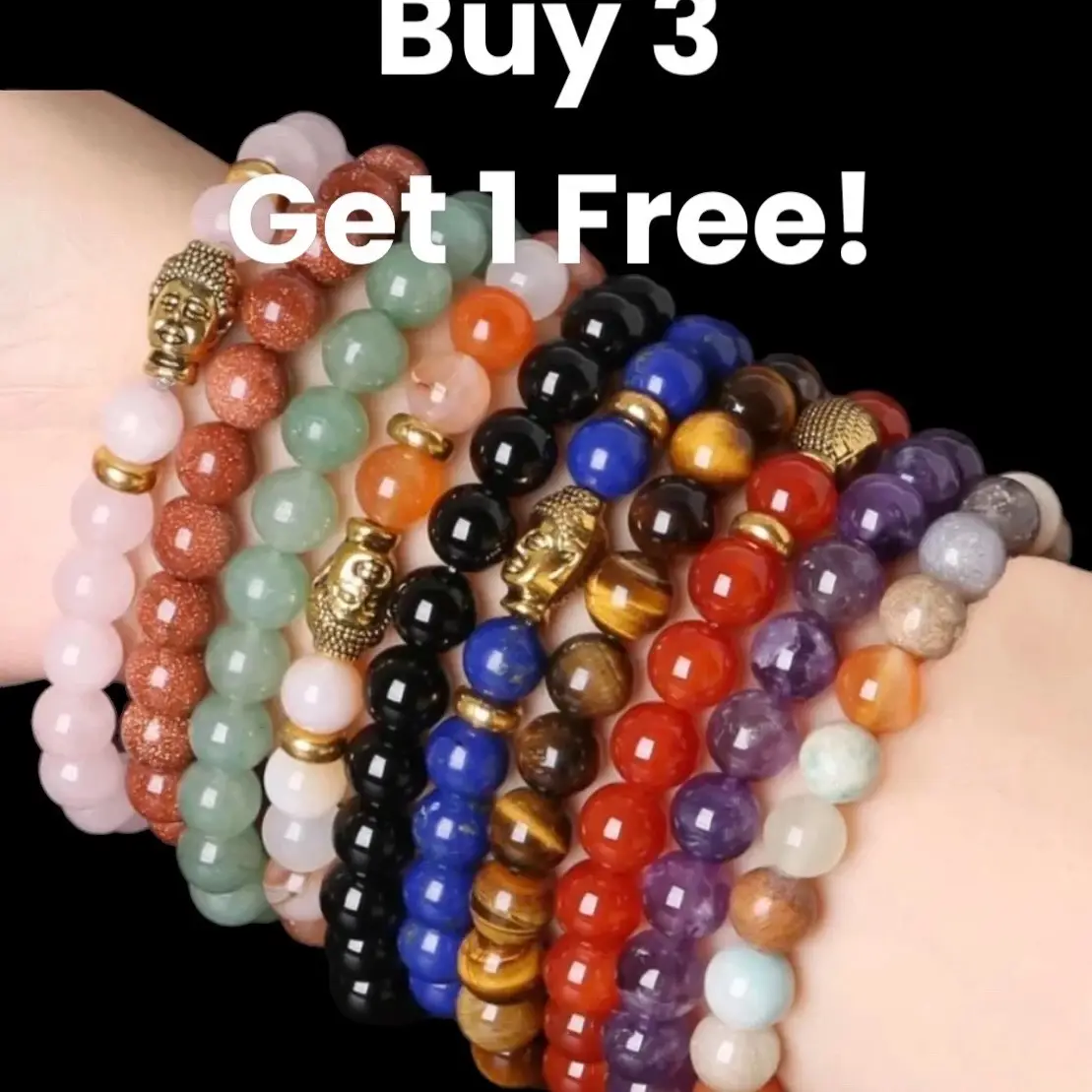 Handmade Natural Crystal Bracelets