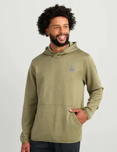 Huk'd Up Performance Fleece Hoodie - Overland Heather