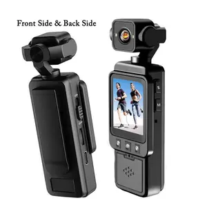 1080P Compact Action Camera,Portable Sport Motion  Camera,1.54 Inch Screen Sports Camera,Wireless Vlog Camera for Outdoor Sports DV Travel Bicycle Driver Recorder 360°Rotation Lens&IR Night Vision Blog Camera