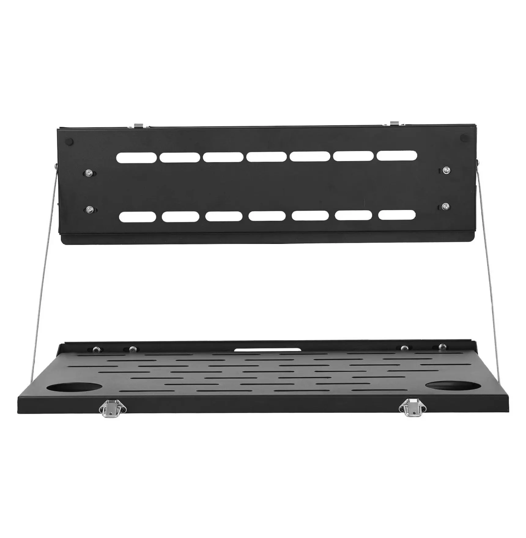 Bronco Tailgate Table - 2021-2025 Ford Bronco Carbon Steel Foldable Rack for Tailgating,Camping,88 lbs Load Capacity,15 lbs Racks for Storage