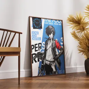 Persona 3 Video Game Poster, Persona 3 Gaming Decor Posters - Frame NOT Included