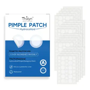 Blue Box Acne Coverage Patches, Pimple Patch, Transparent Invisible Small Round Stickers, Clean Acne Pores Moisturize Skin, Moisturizing, Bulk Pack 720pcs, Hydrocolloid