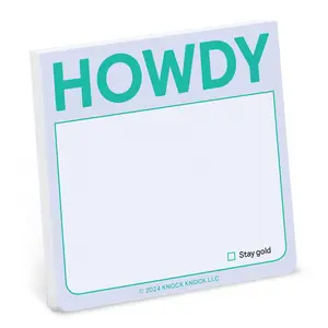 Howdy Sticky Note