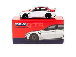 TARMAC WORKS 1:64 Scale Alfa Romeo Giulia GTA Limited Production Model Car with Rolling Wheels, Die-Cast Metal and Plastic Parts, 9681015724078