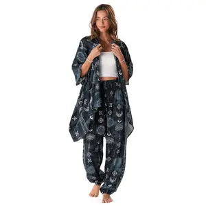 Midnight Lotus Moon Lounge Set Midnight Lotus Moon Lounge Set