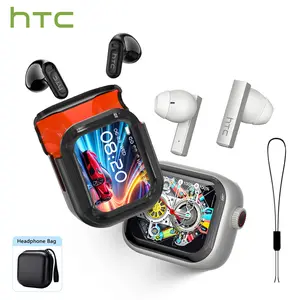 HTC NE20+NE40 Wireless Earphones with LED Display High-Refresh-Rate Waterproof Bluetooth 6.0 In-Ear Headphones Carcasa Para Auriculares