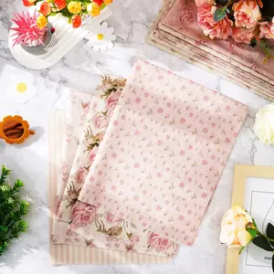 12Pcs Spring Cotton Fabric Bundles 20 x 20 Inch Retro Floral Printed Fat Quarters Pink Flower Quilting Patchwork Squares Sewing Fabrics for DIY Handmade Crafting Home Party Decor tiktokshopspringglowup